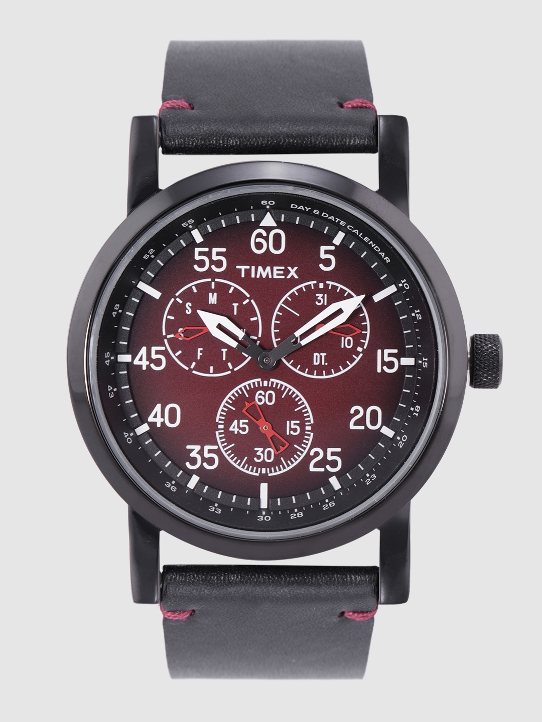 

Timex Men Red Multifunction Analogue Watch - TWEG16604, Maroon