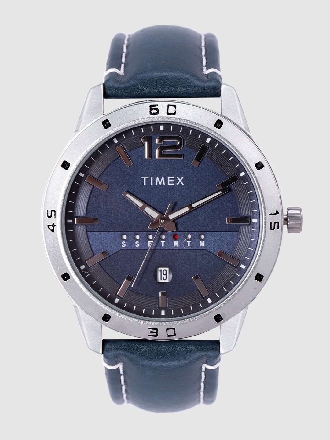 

Timex Men Navy Blue Analogue Watch TW000U931