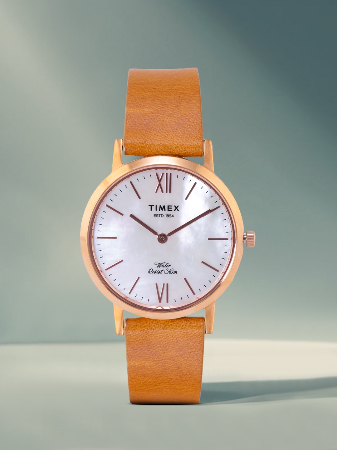 

Timex Women Off-White Analogue Watch TWEL12605