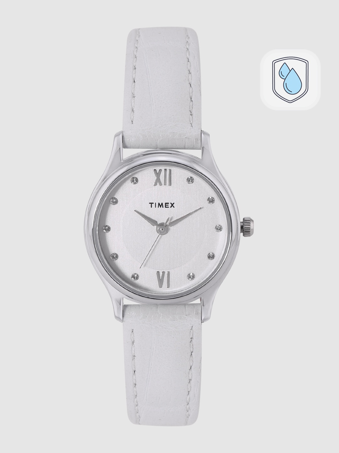 

Timex Women Silver-Toned Analogue Watch TW00ZR267E