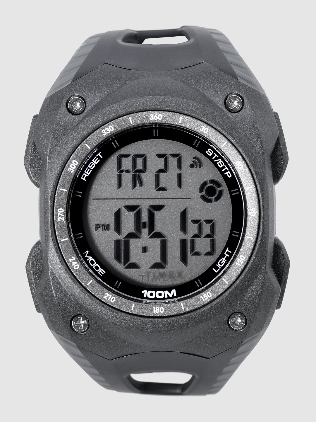 

Timex Men Charcoal Grey Digital Watch TWESK1001T