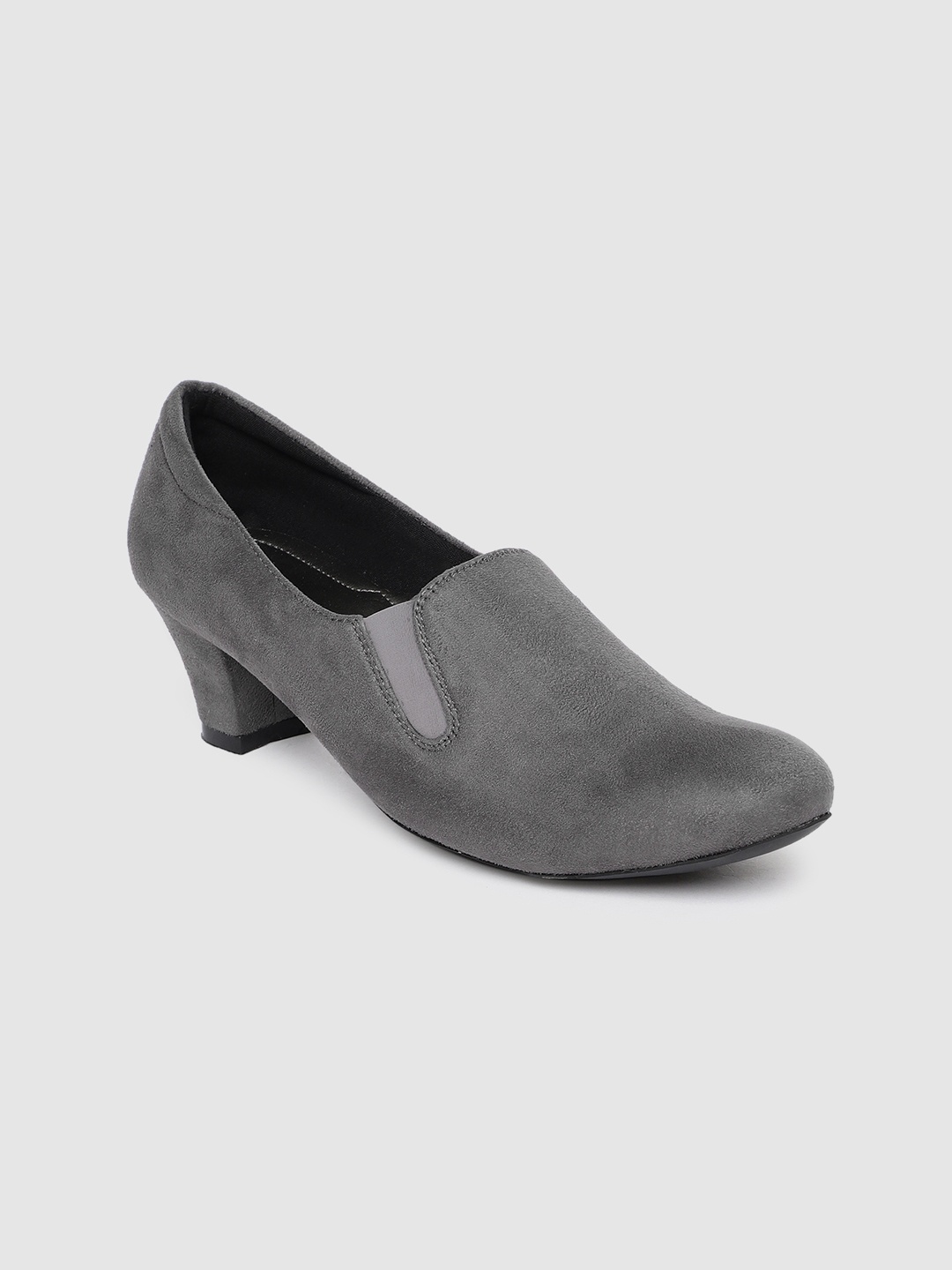 

Inc 5 Women Grey Solid Pumps