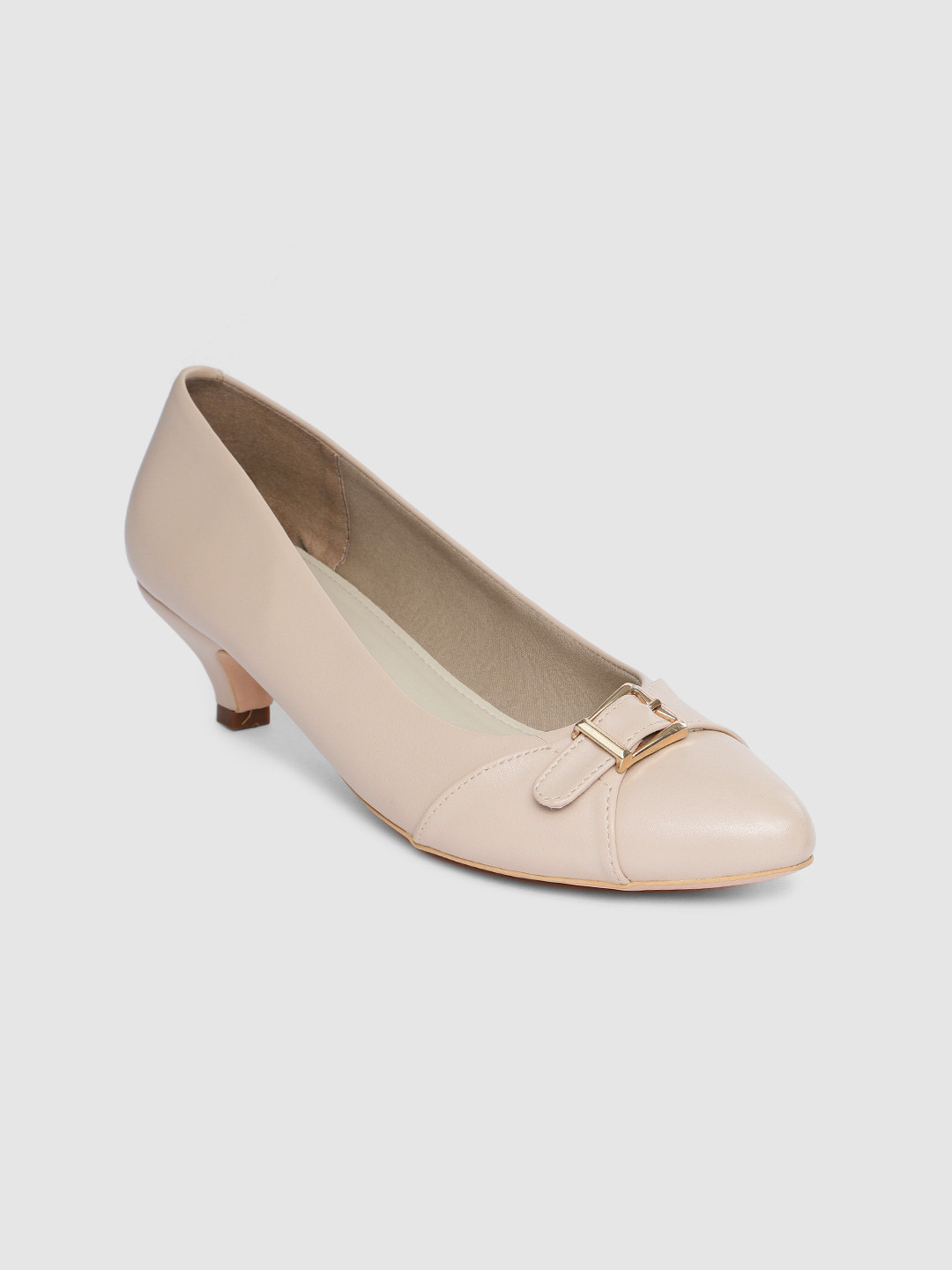 

Inc 5 Women Beige Solid Pumps
