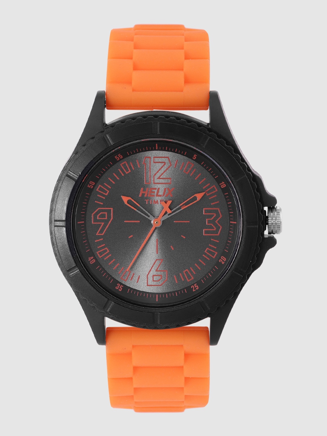 

Helix Men Charcoal Grey Analogue Watch TW033HG05