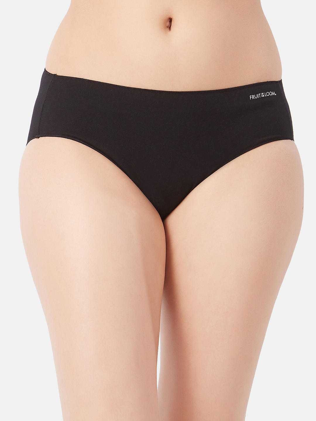 

Fruit of the loom Women Black Solid Bikini Briefs FBKS04-A1S1