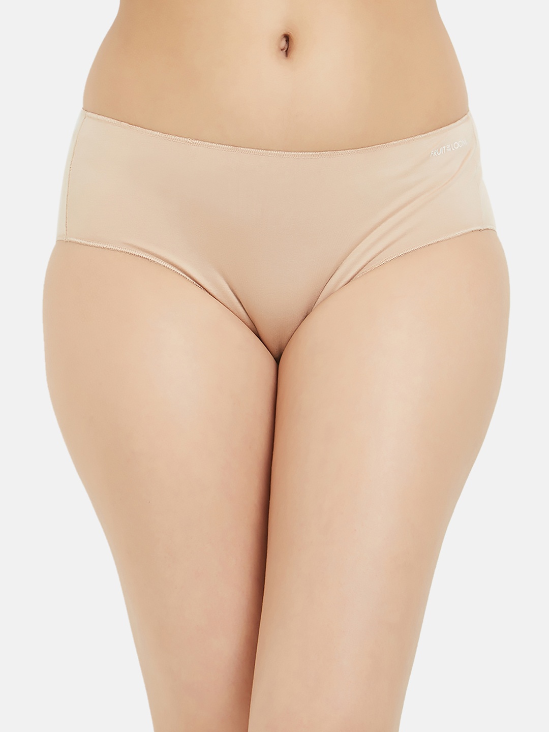 

Fruit of the loom Women Beige Solid Hipster Briefs FHPS04-A1S2