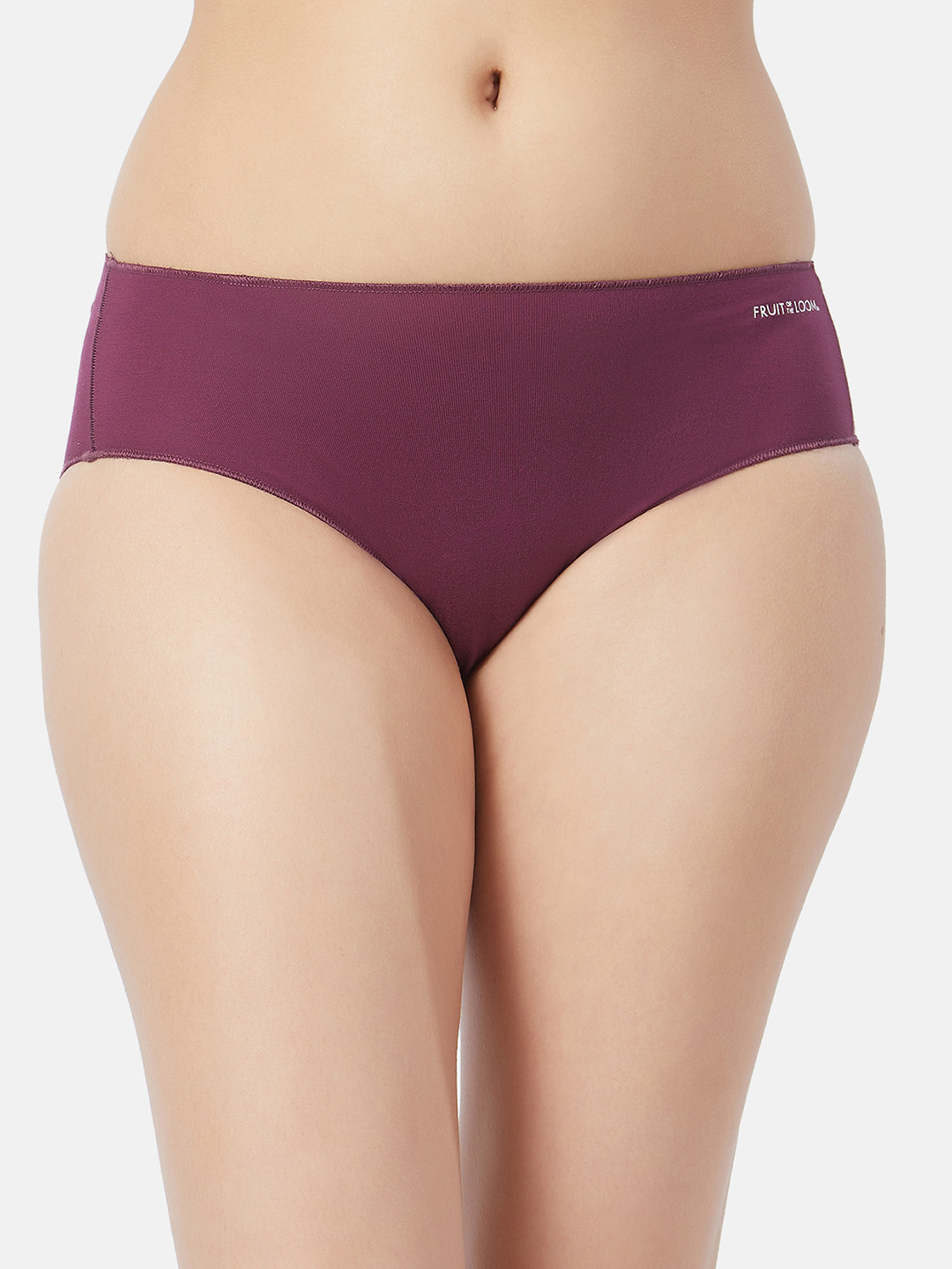 

Fruit of the loom Women Purple Solid Bikini Briefs FBKS04-A1S3