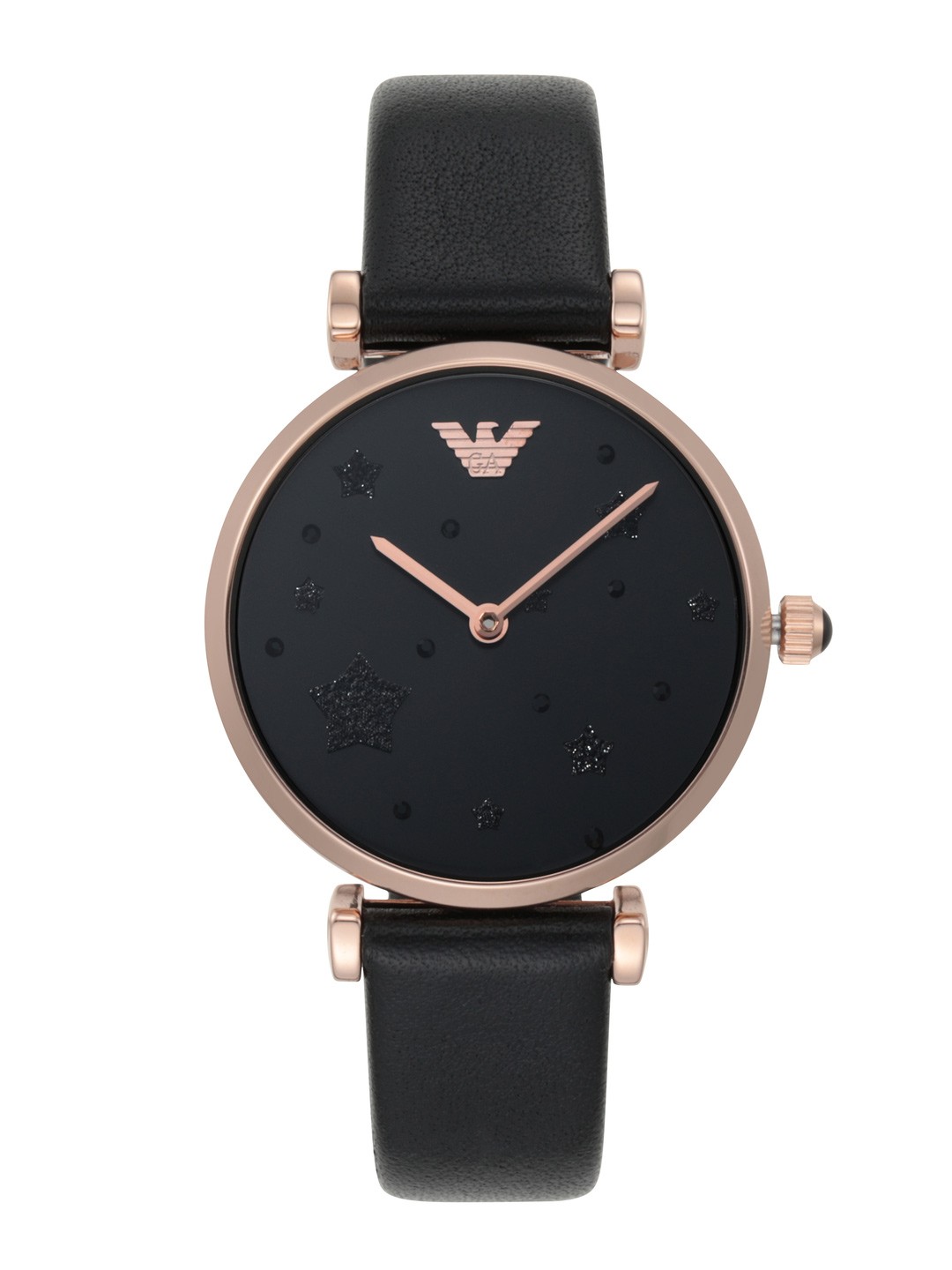 

Emporio Armani Women Black Analogue Watch