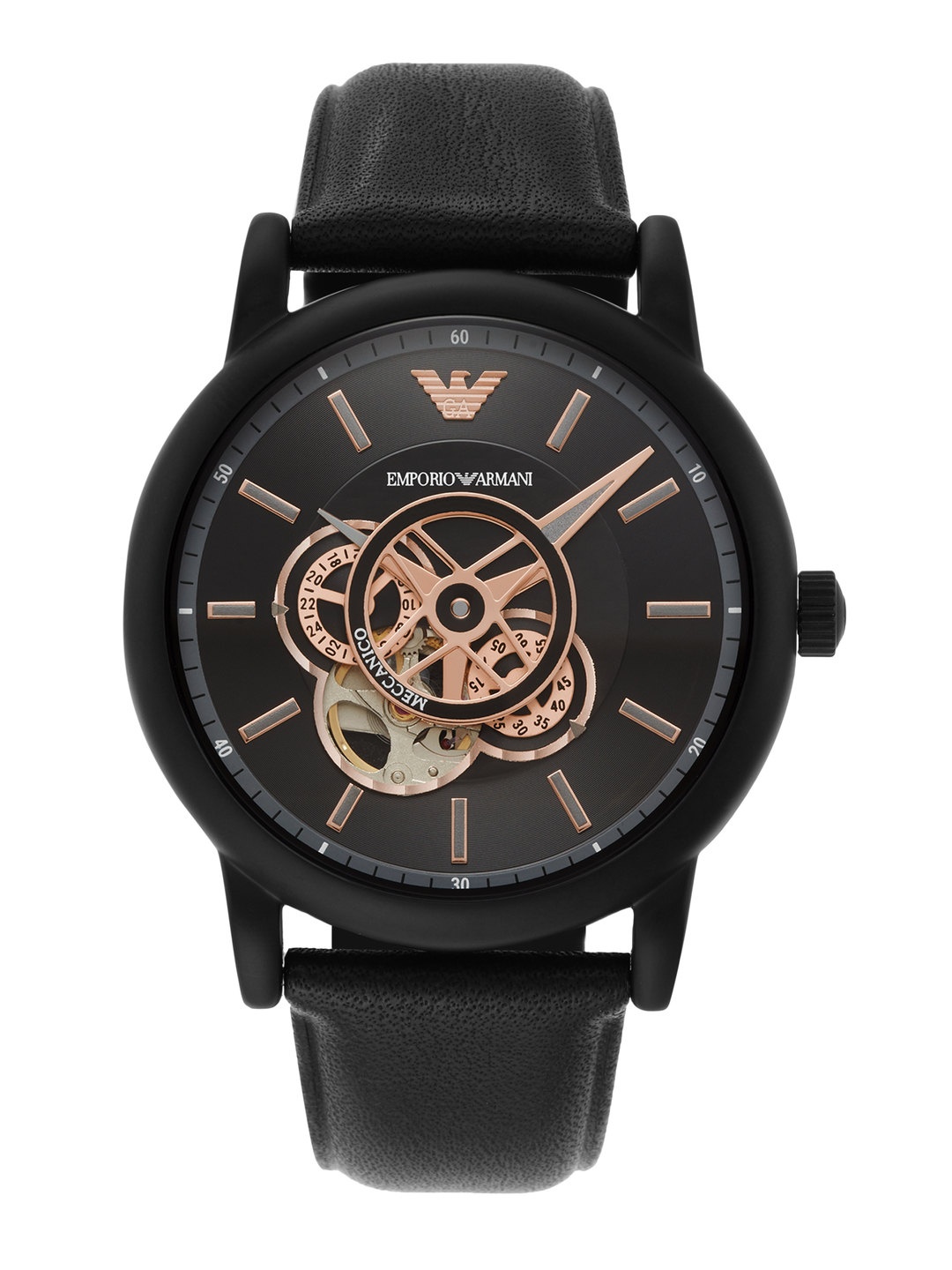 

Emporio Armani Men Black Analogue Watch AR60012