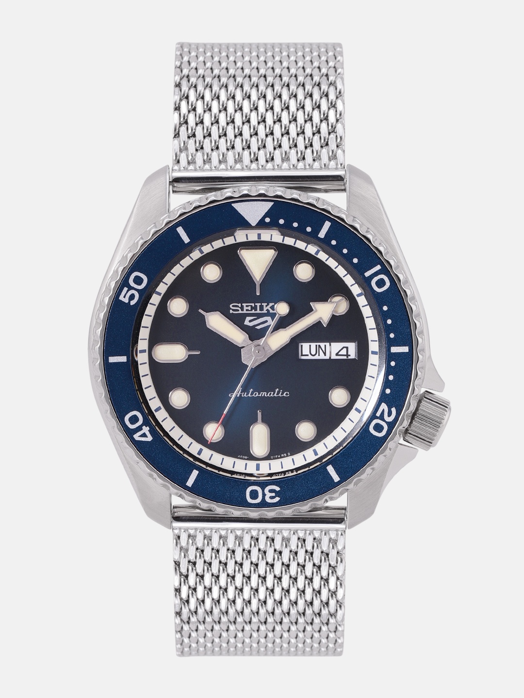 

SEIKO 5 Automatic Men Navy Blue Analogue watch SRPD71K1