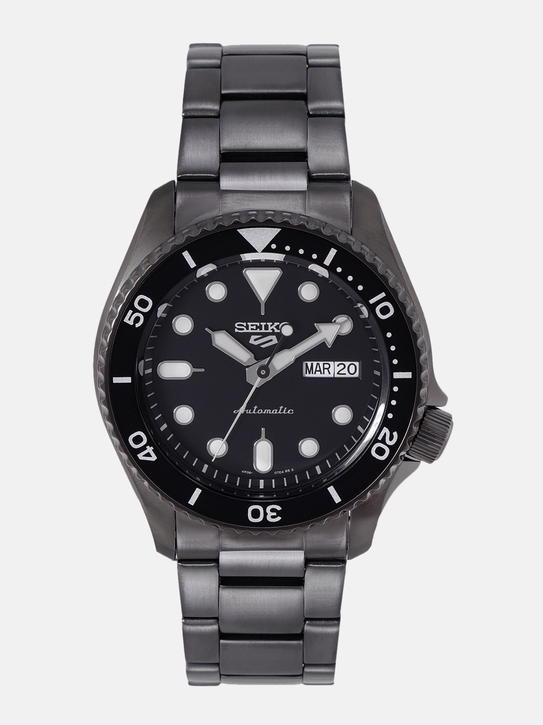 

SEIKO Men Black Analogue Watch SRPD65K1