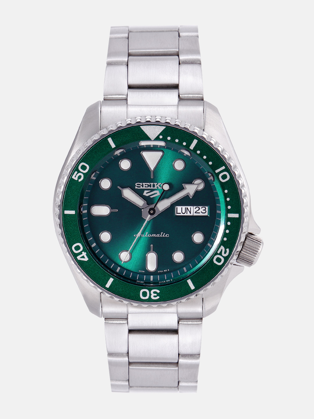 

SEIKO Men Green Analogue Watch SRPD61K1