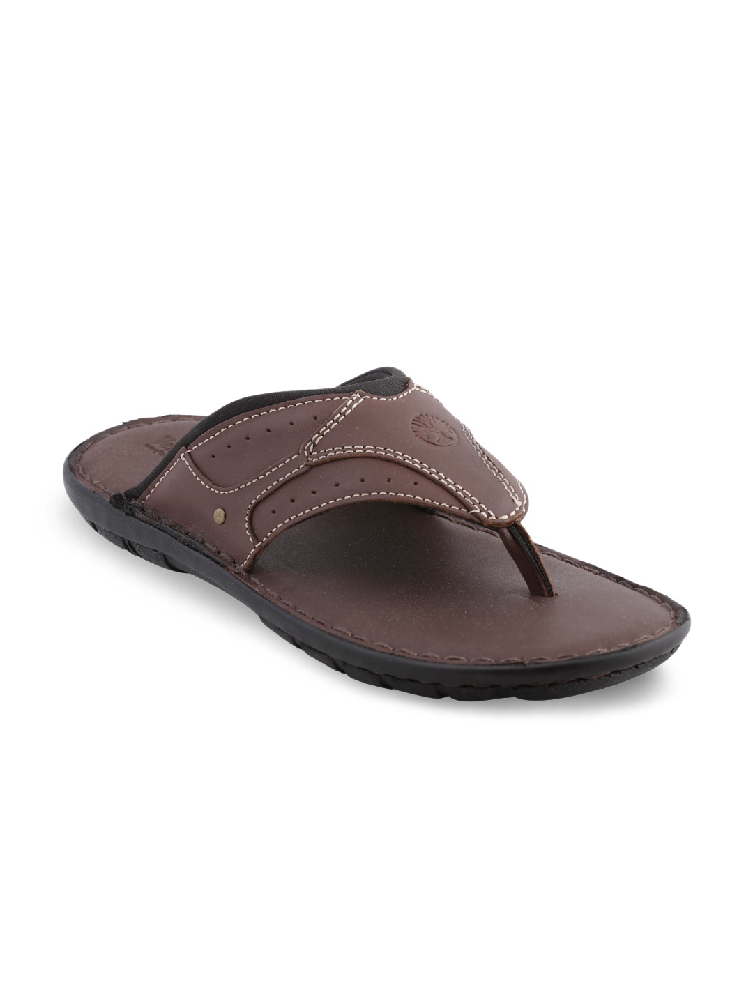 

Ventoland Men Brown Leather Sandals