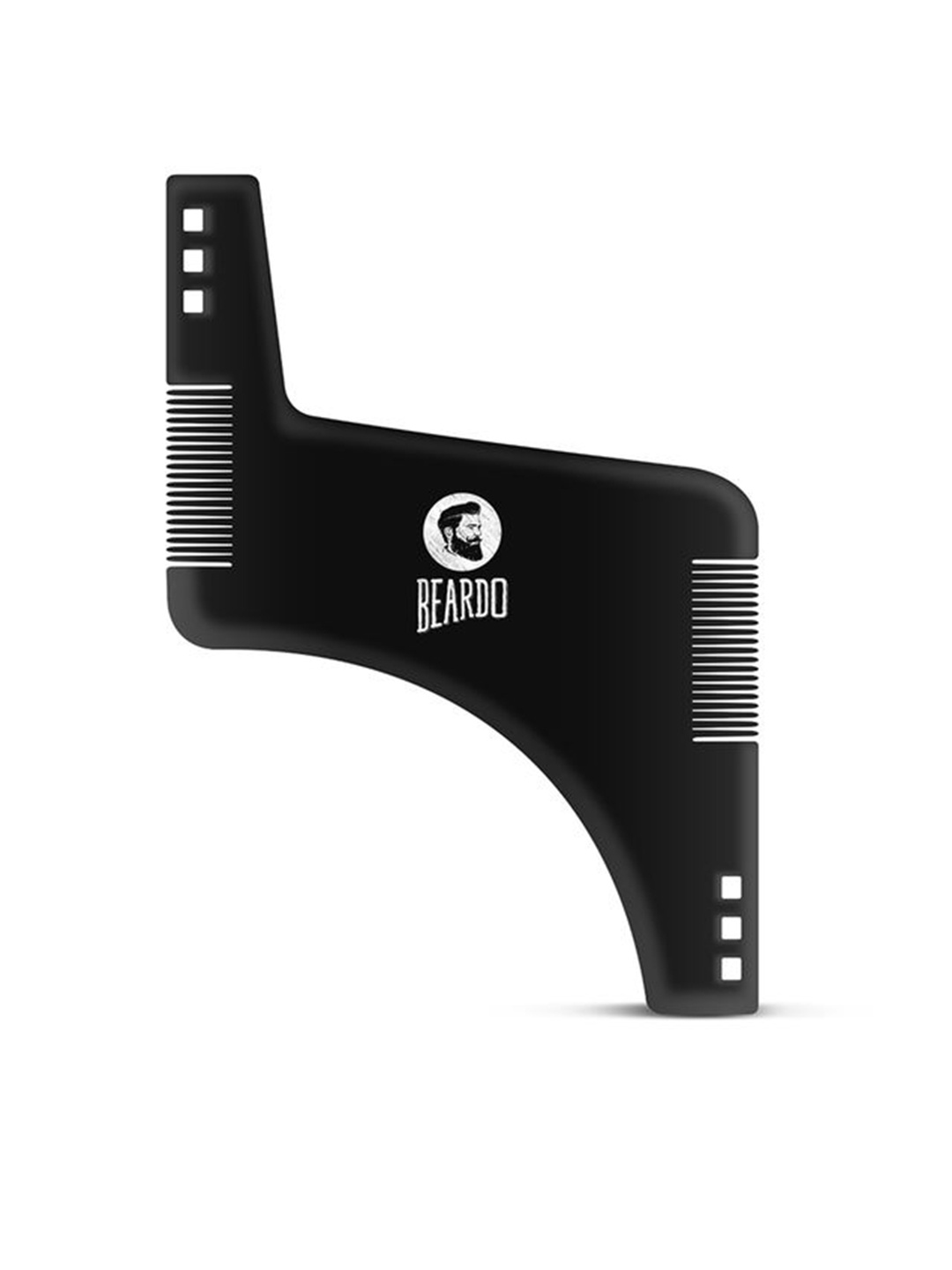 

Beardo Men Black Boomerang Shaping Tool Comb