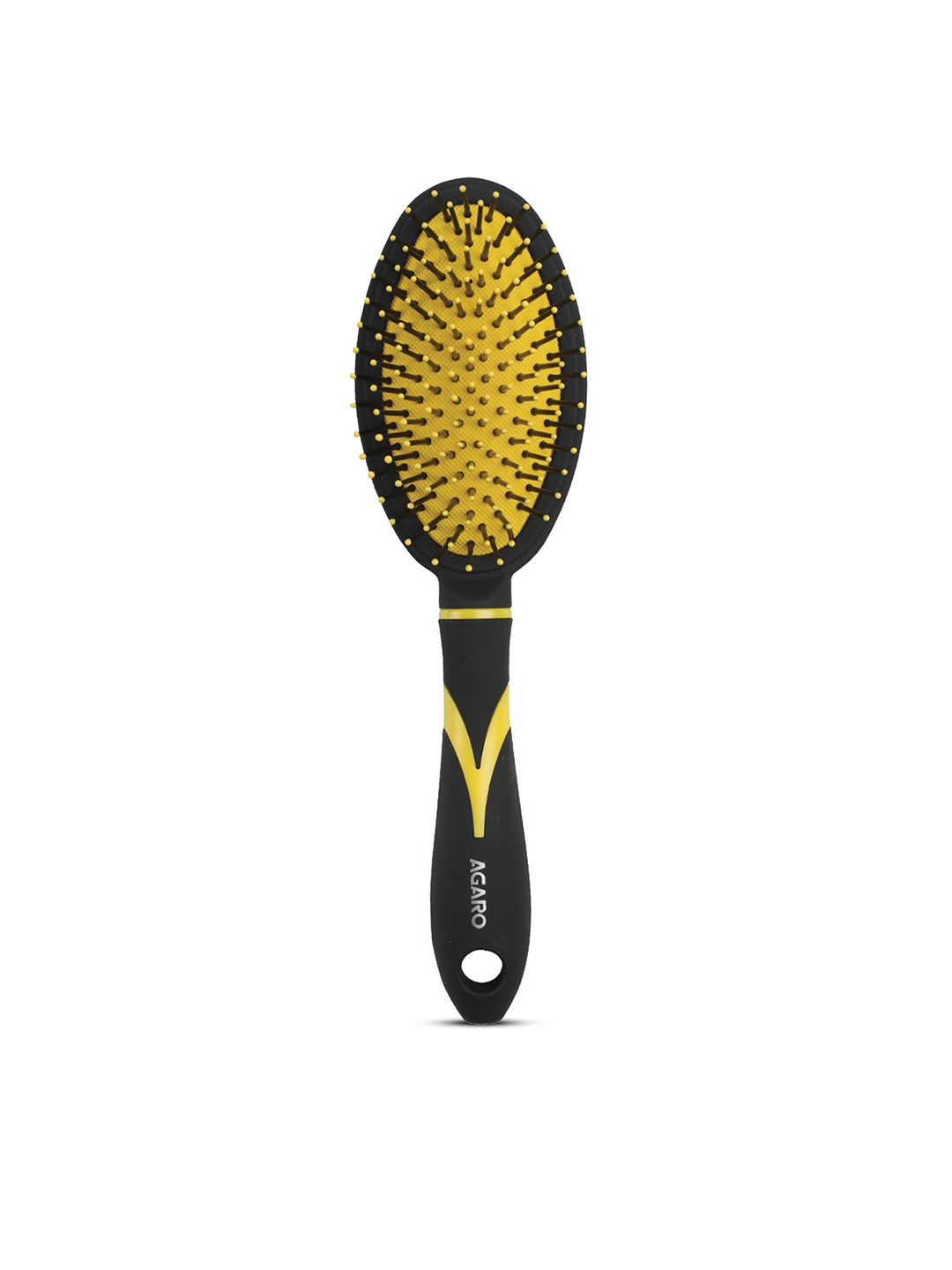 

Agaro Breeze Cushion Hair Brush - Black & Yellow