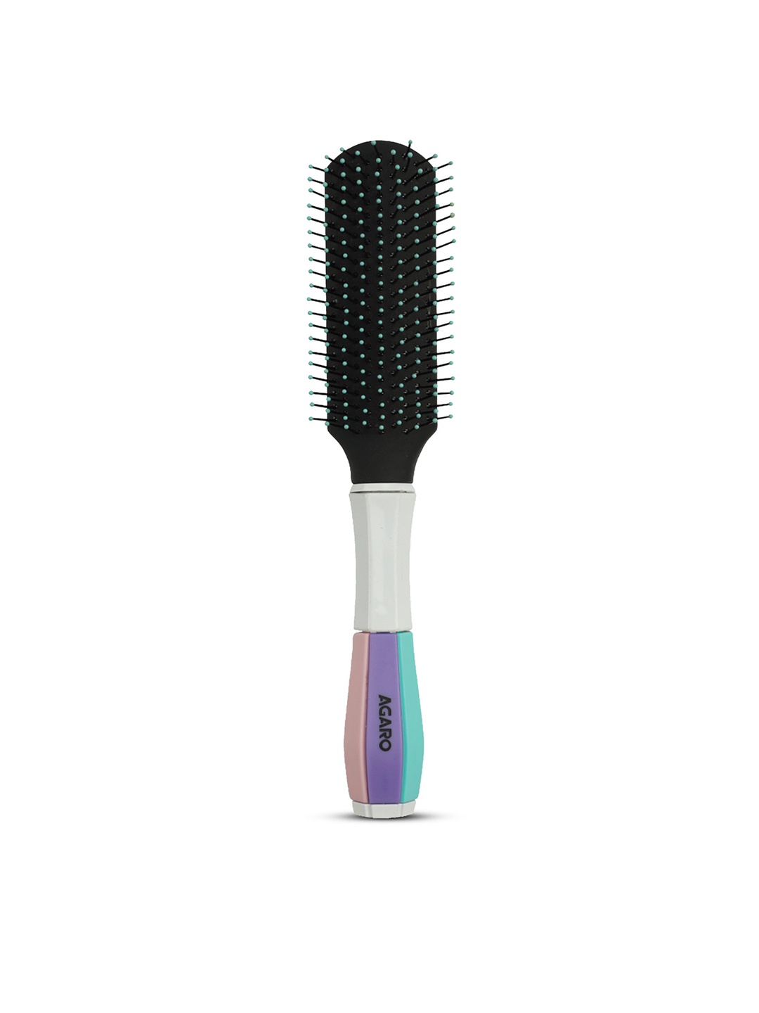 

Agaro Classic Flat Hair Brush - White & Black