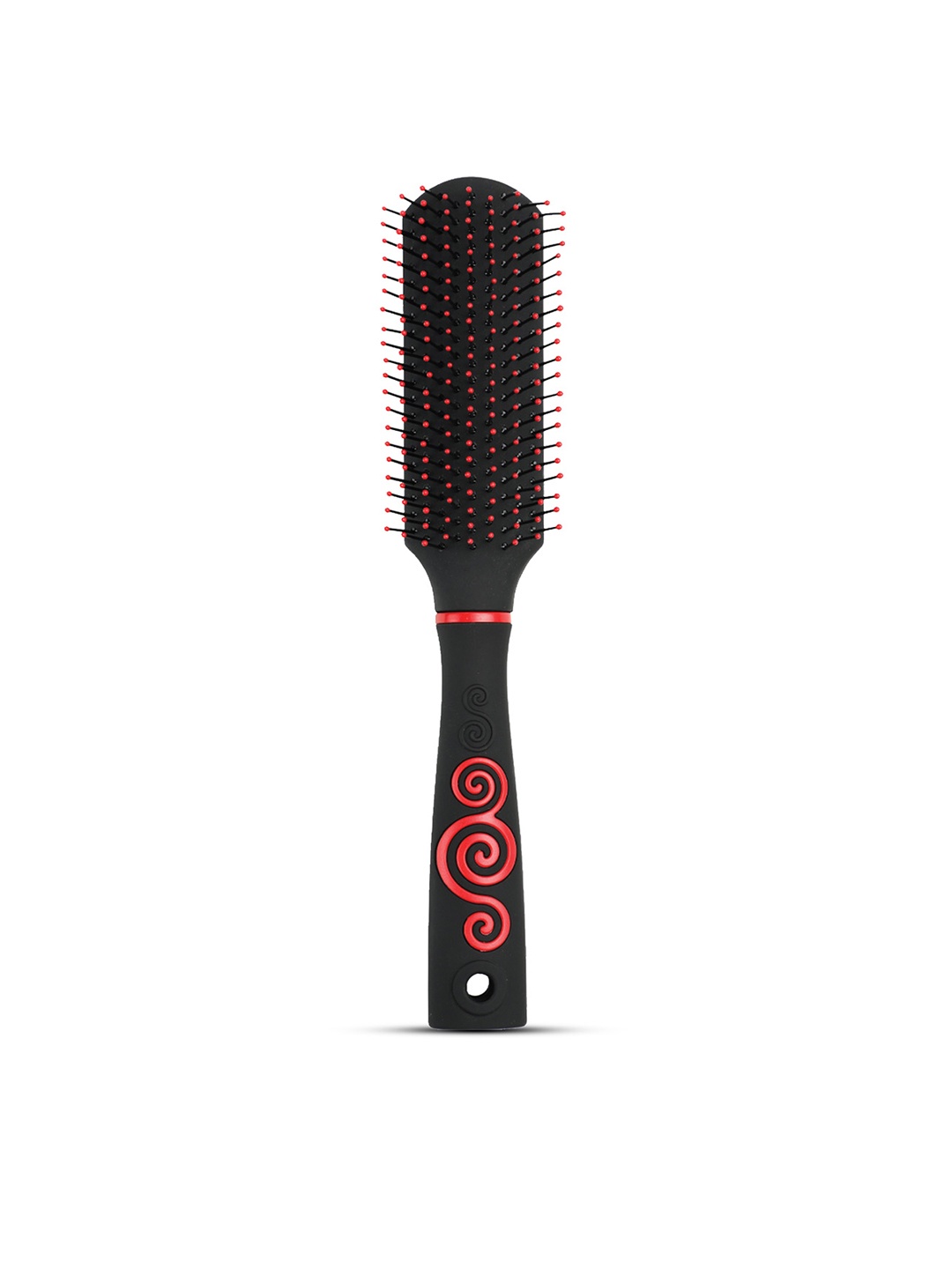 

Agaro 33200 Royal Flat Hair Brush for Detangling & Straightening - Black & Red