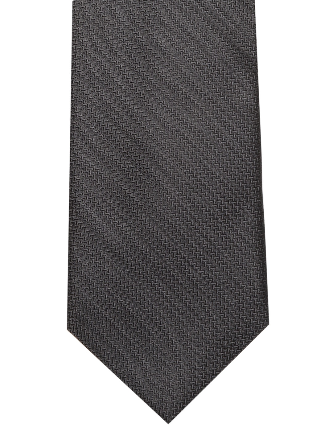 

Lino Perros Black Solid Broad Tie