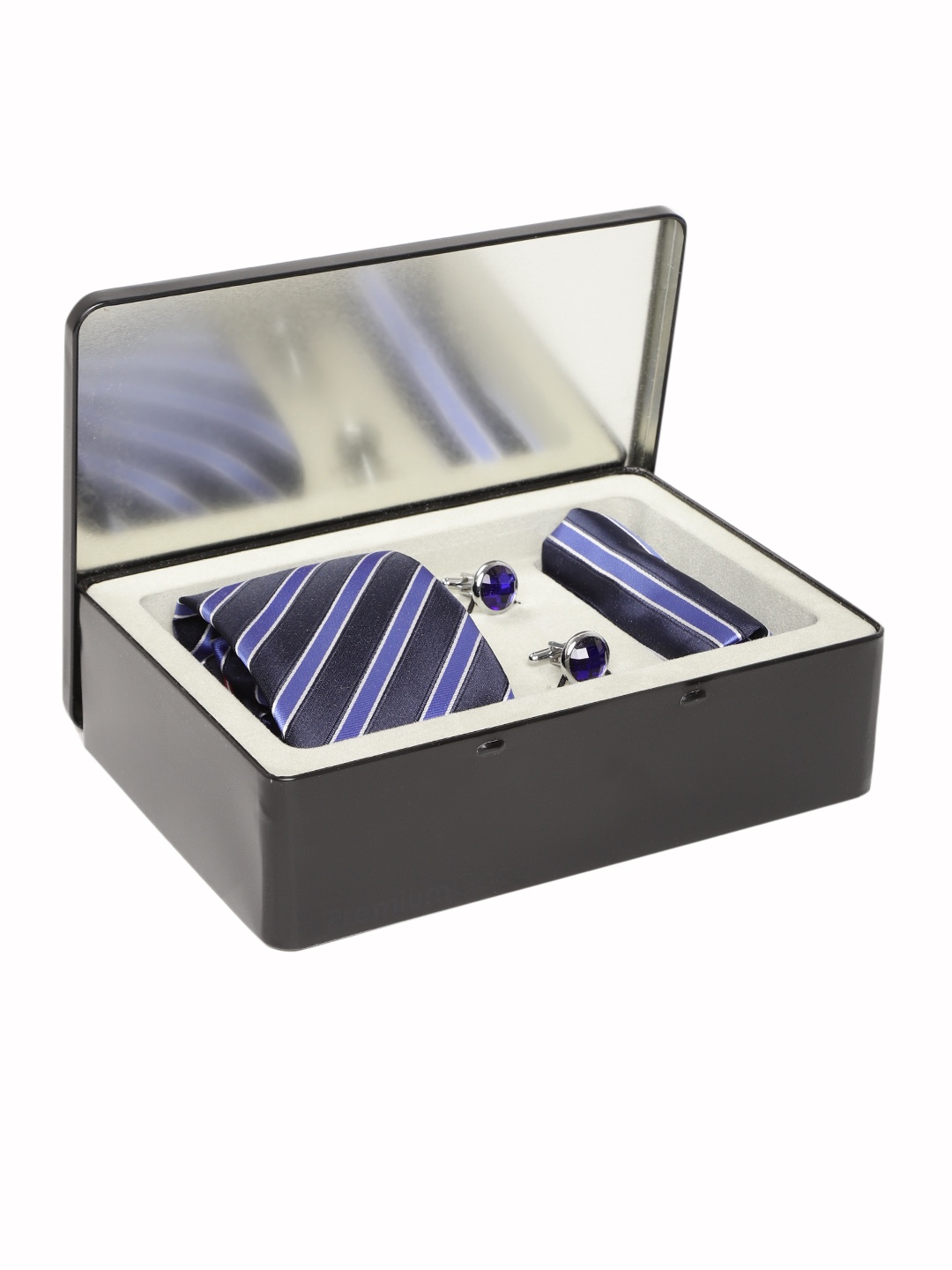 

Lino Perros Men Navy Accessory Gift Set, Navy blue