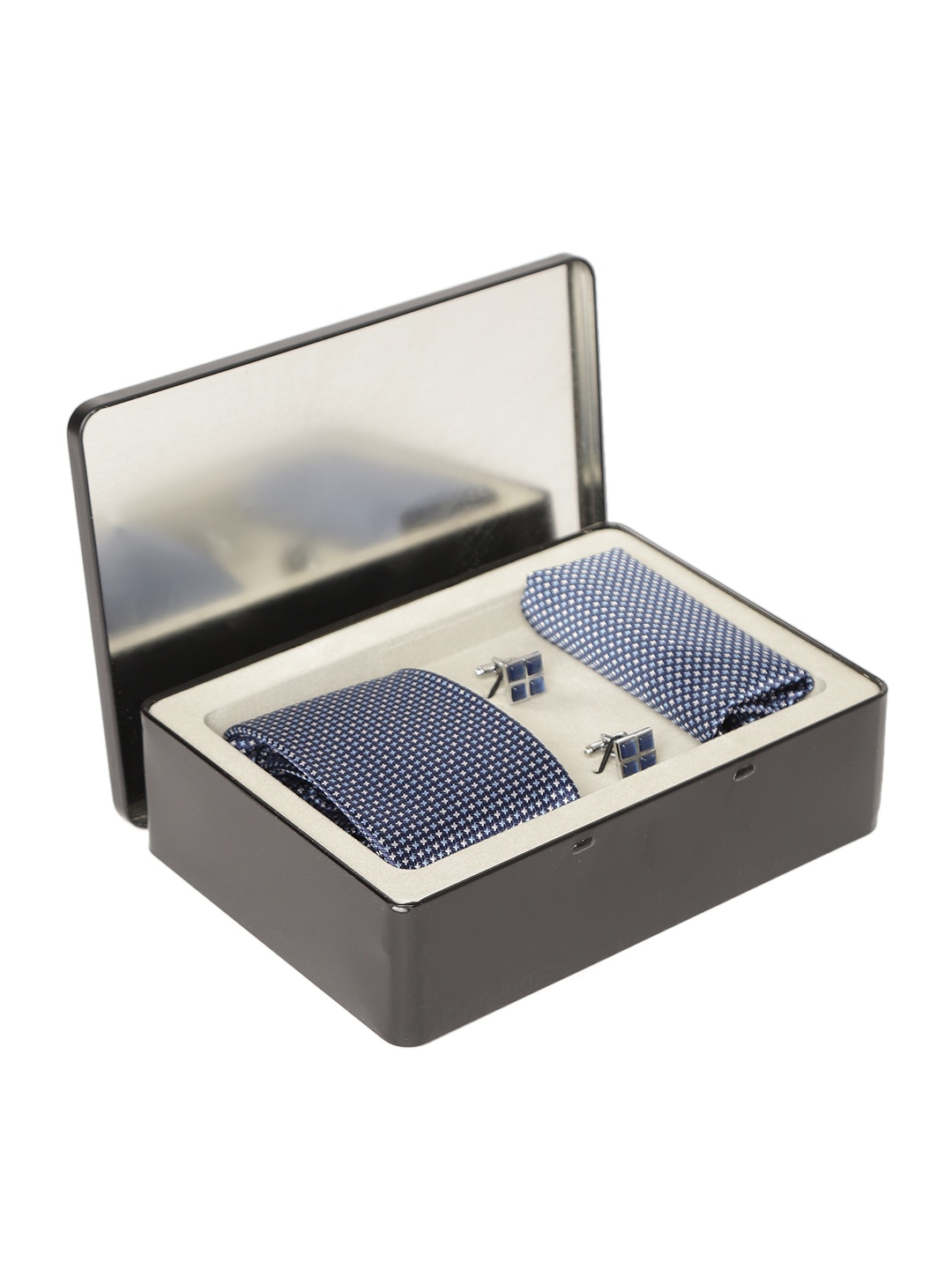 

Lino Perros Men Navy Accessory Gift Set, Navy blue