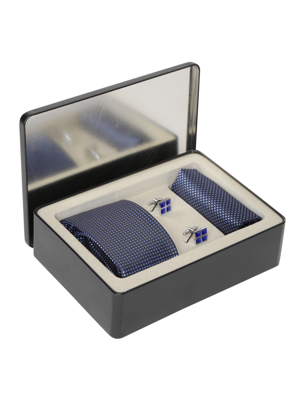 

Lino Perros Men Navy Accessory Gift Set, Navy blue