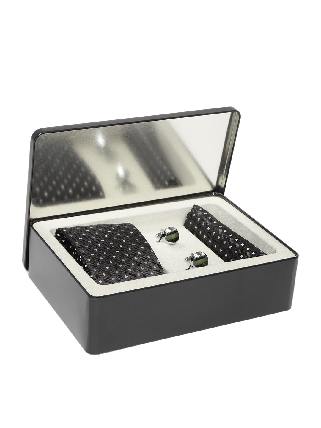 

Lino Perros Men Black & Blue Accessory Gift Set