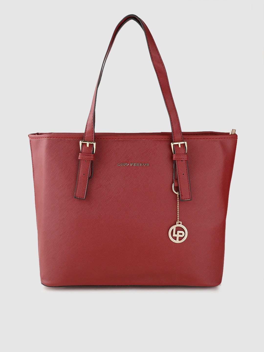 

Lino Perros Red Solid Tote Bag