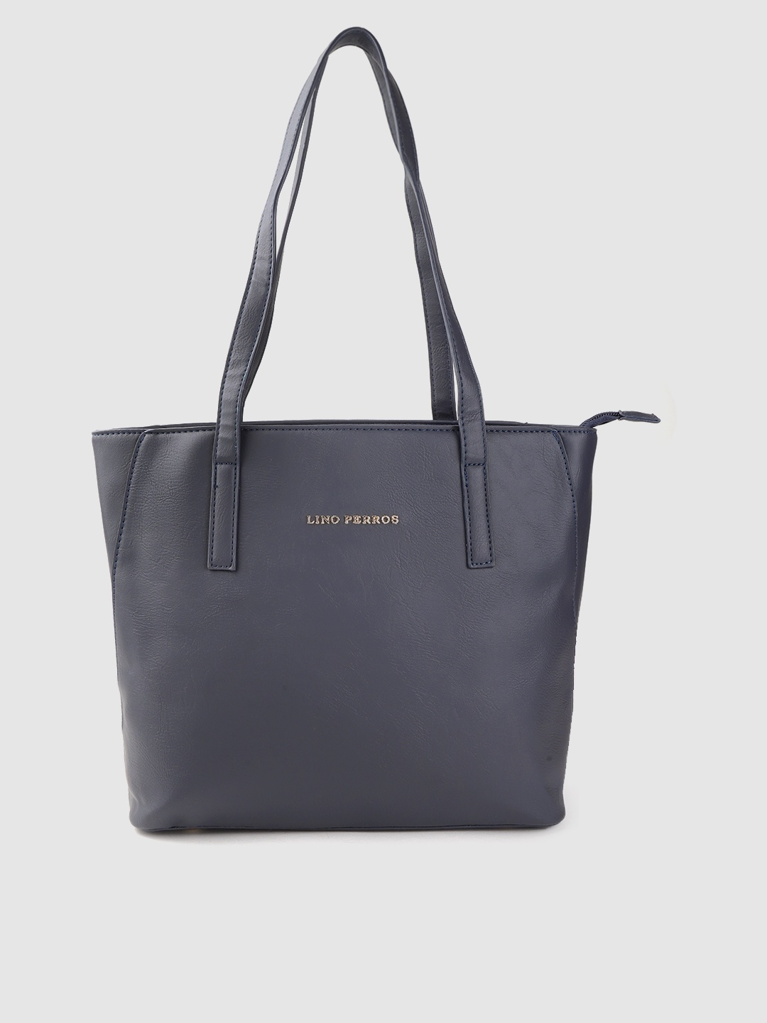 

Lino Perros Navy Blue Solid Shoulder Bag