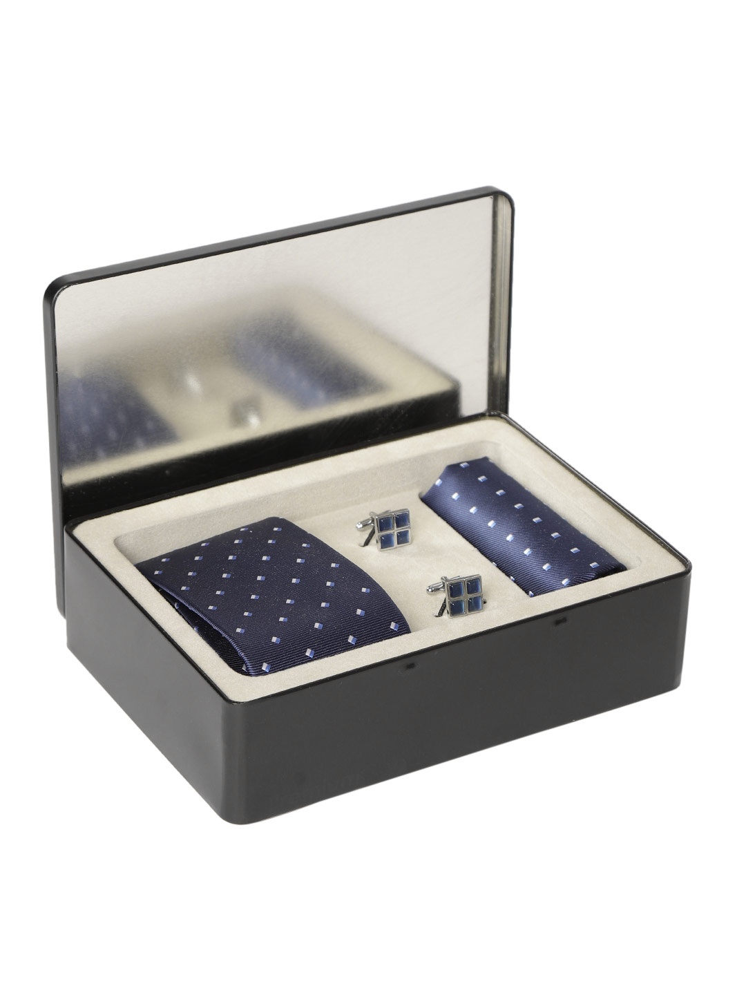 

Lino Perros Men Navy Accessory Gift Set, Navy blue