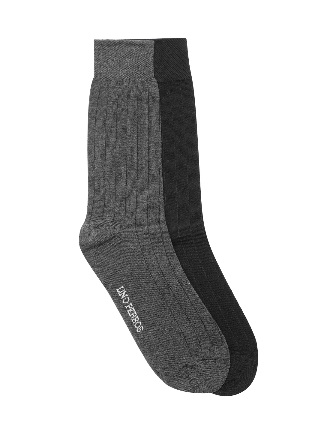 

Lino Perros Men Pack of 2 Self-Striped Above Ankle Length Socks, Champagne