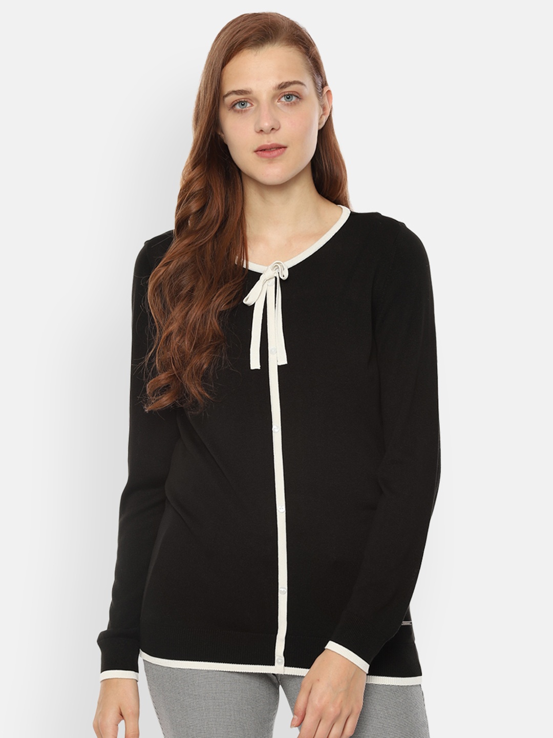 

Van Heusen Woman Black Solid Top