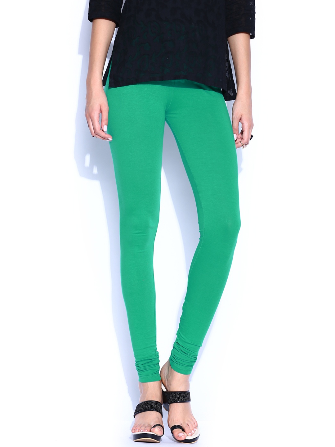 

Indian Ink Green Leggings