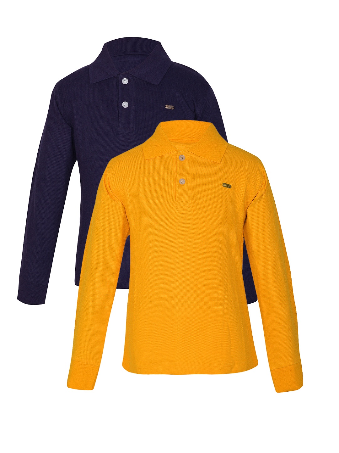 

GKIDZ Boys Pack of 2 Polo T-shirts, Navy blue