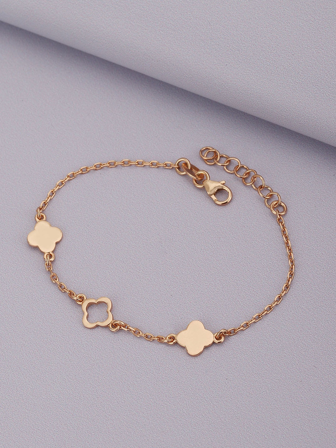 

Carlton London Rose Gold-Plated Bracelet