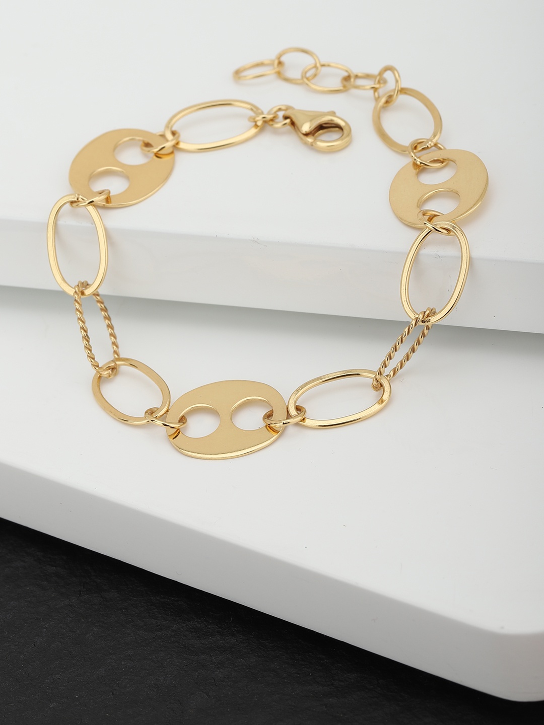 

Carlton London Gold-Plated Link Bracelet