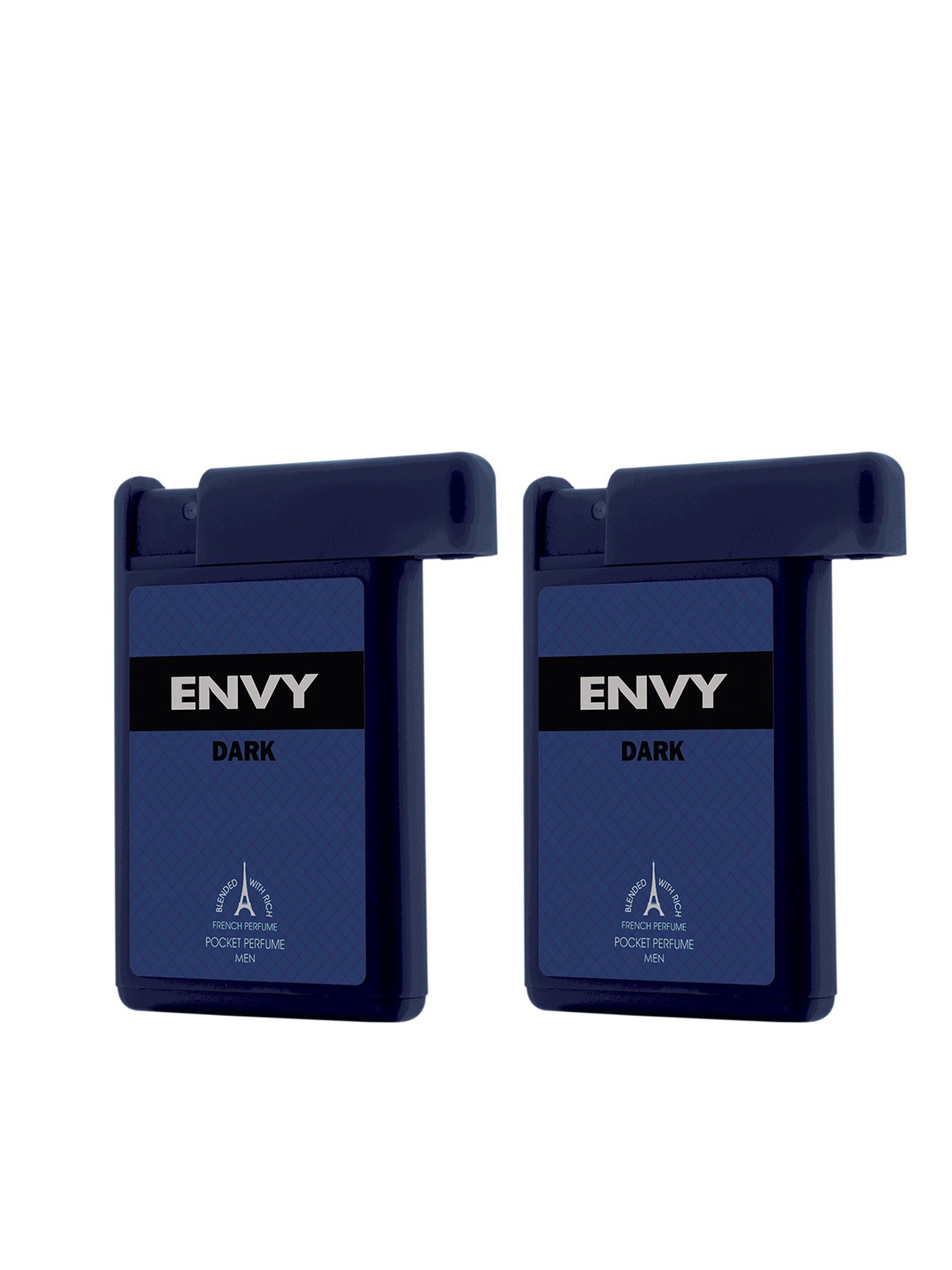 

Envy Men Set of 2 Dark Pocket Perfumes, Navy blue