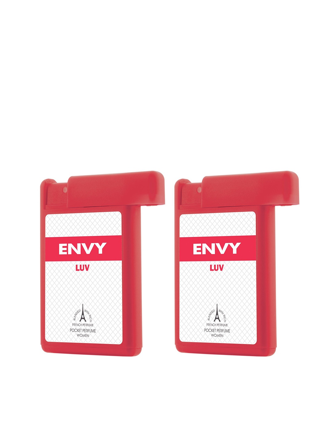 

Envy Women Set of 2 Luv Pocket Perfumes, Red