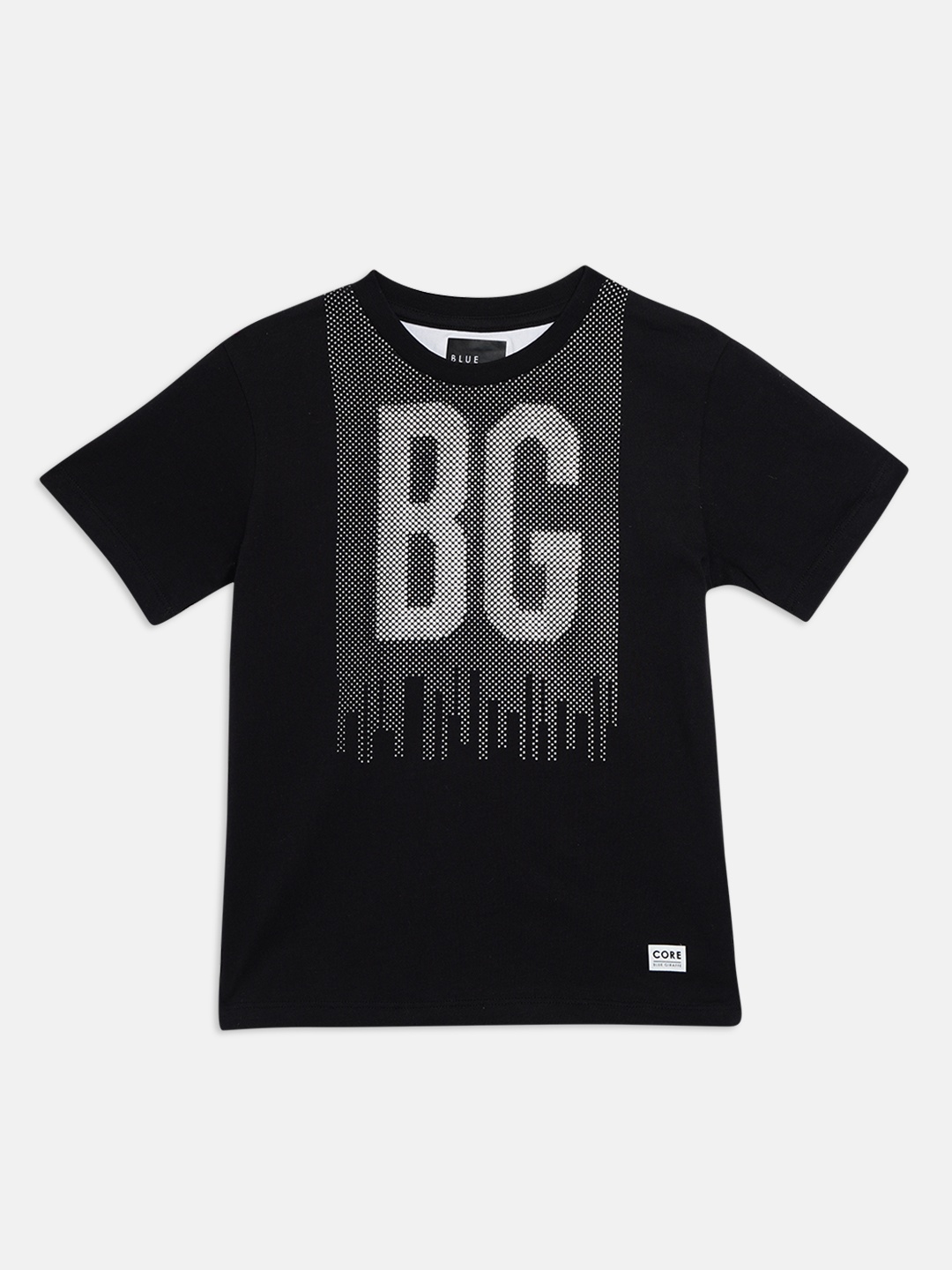 

Blue Giraffe Boys Navy Blue Printed Round Neck T-shirt