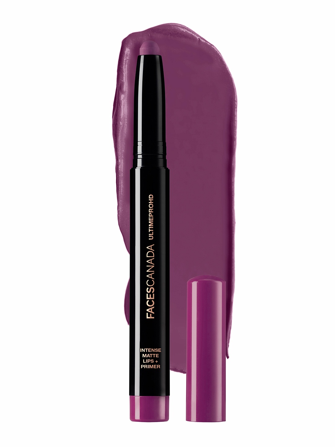 

FACES CANADA Feather Light 10hr Stay Ultime Pro HD Intense Matte Lips + Primer Lipstick 1.4g - Wild Orchid 21, Purple