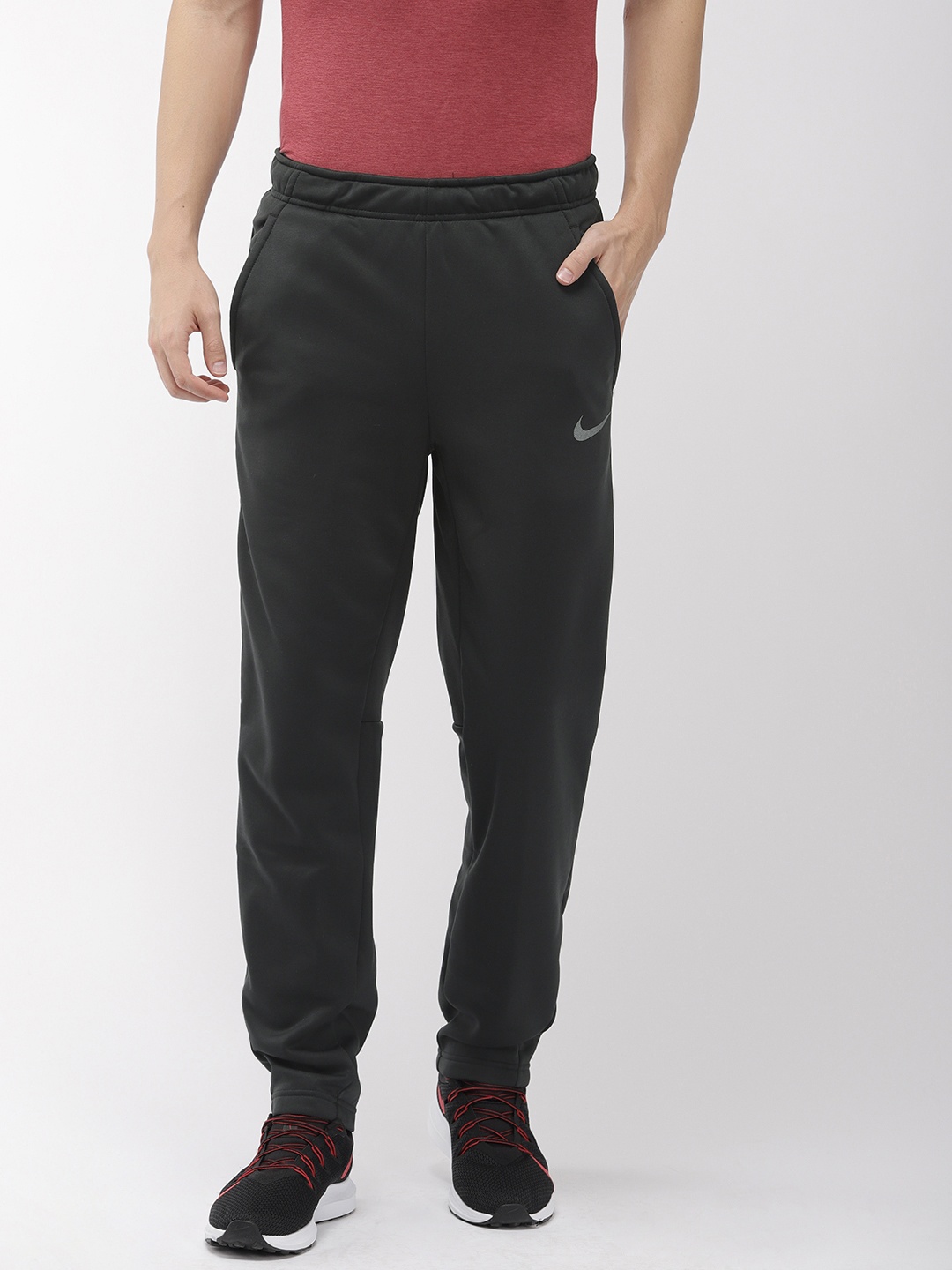 

Nike Men Black Therma Trackpants