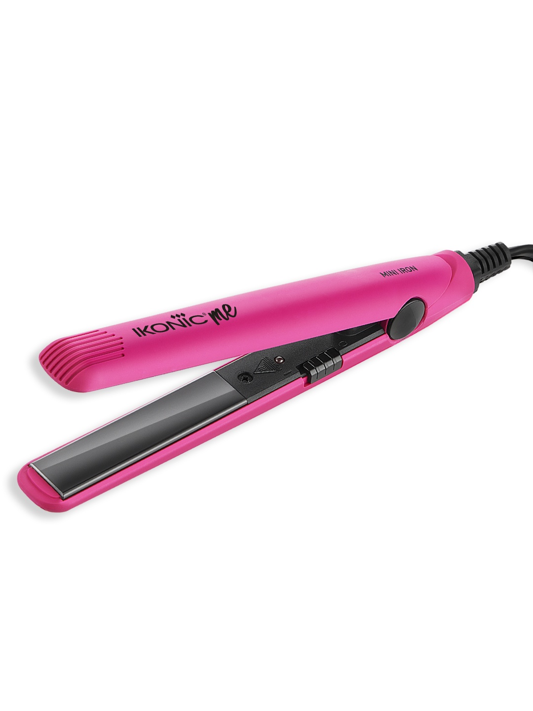 

Ikonic Me Mini Hair Straightener with Quick Styling & Instant Heat Technology - Pink & Black