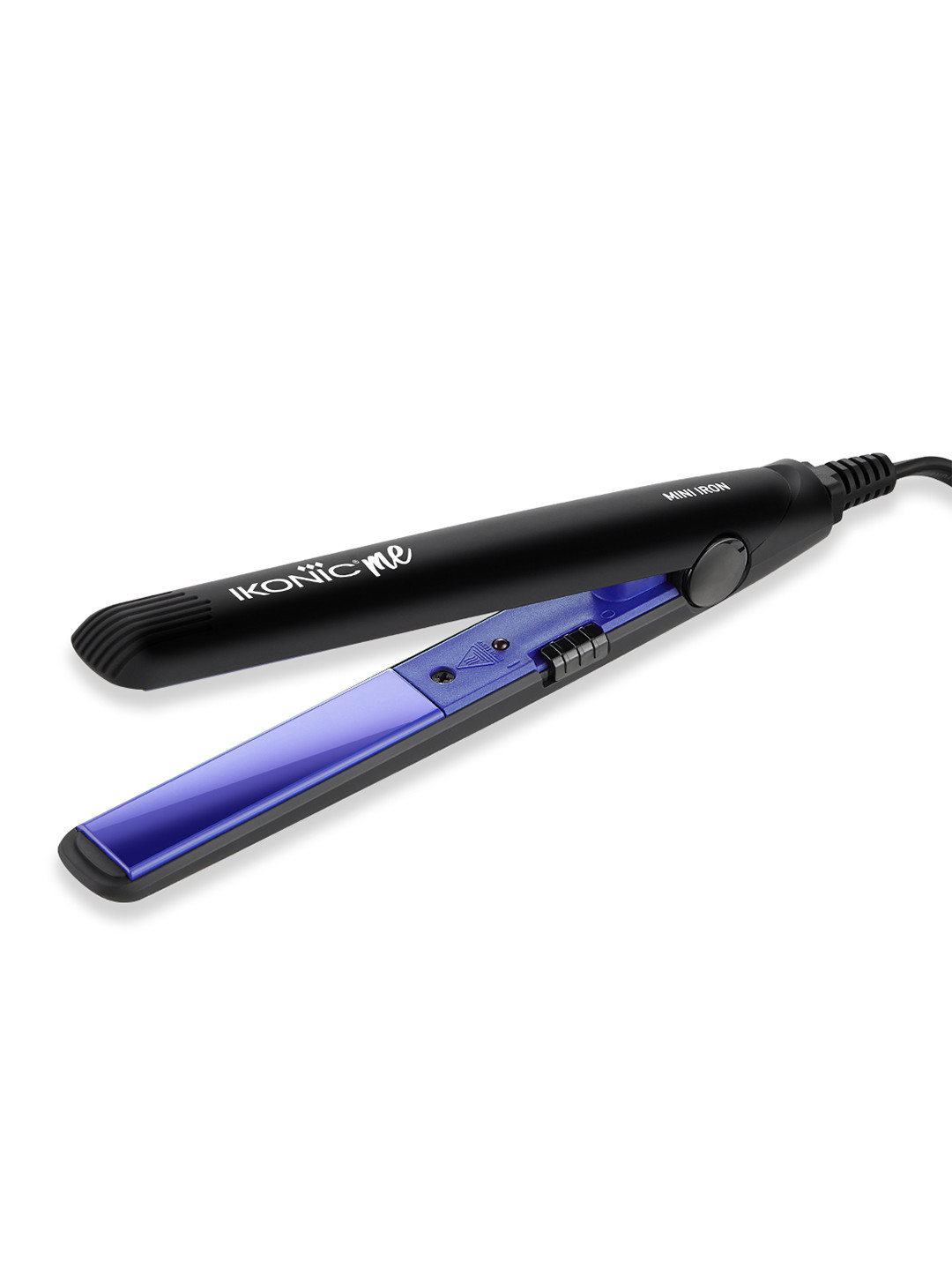

Ikonic Me Mini Hair Straightener with Quick Styling & Instant Heat Technology - Black & Purple