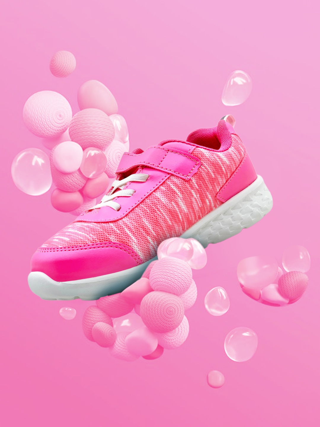 

KazarMax Kids Pink Walking Shoes