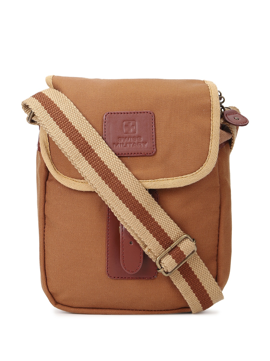 

SWISS MILITARY Men Light Brown Messenger Bag