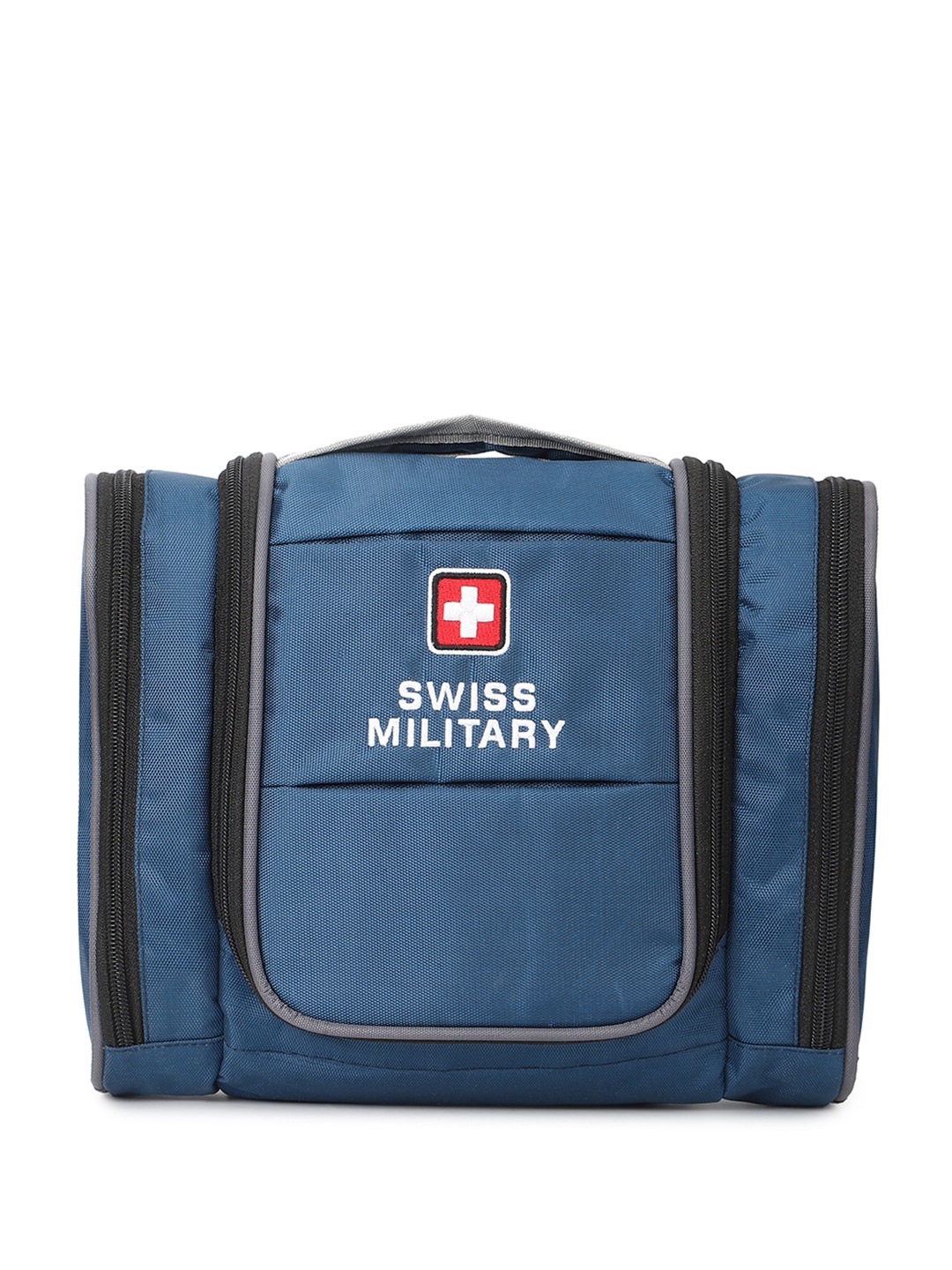 

SWISS MILITARY Unisex Navy Water-Resistant Utility Bag, Navy blue