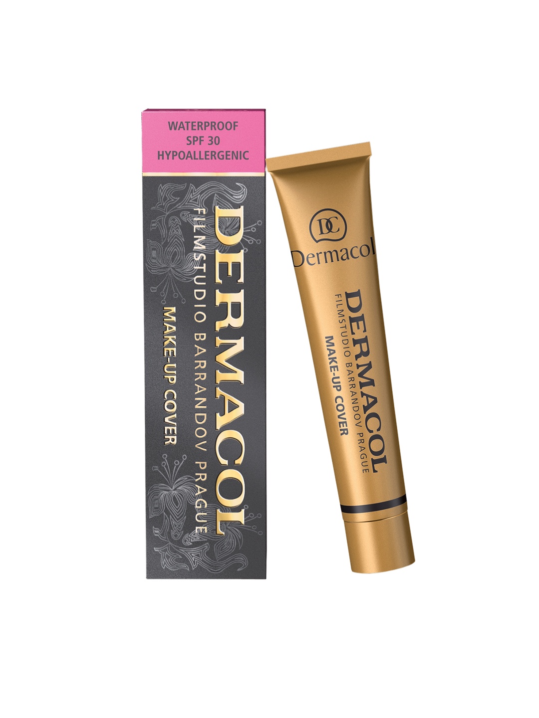 

Dermacol Women Make-up Cover Shade-213 Water Resistant Cream Foundation 30 g, Pink