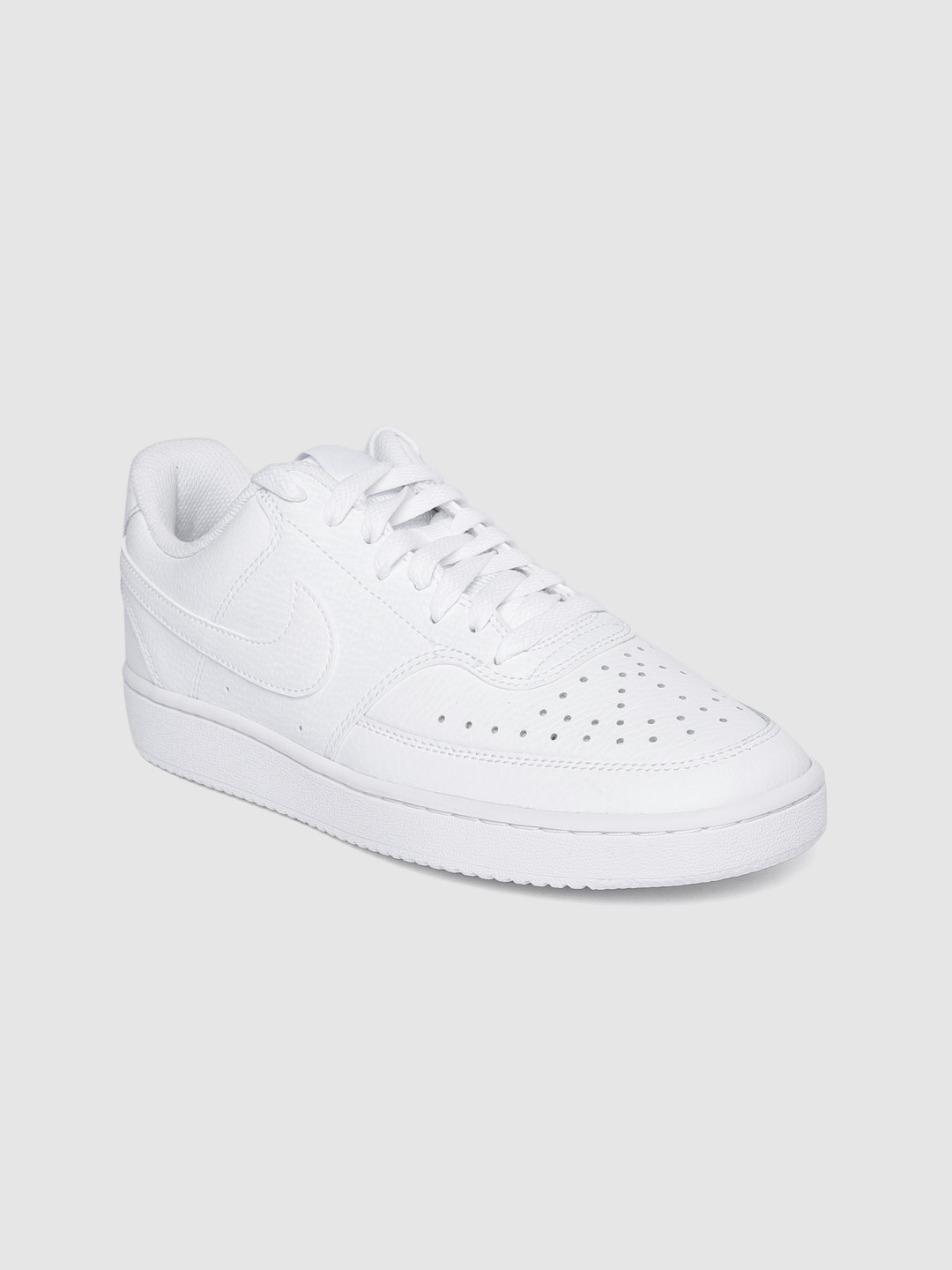 

Nike Women White COURT VISION LOW Sneakers