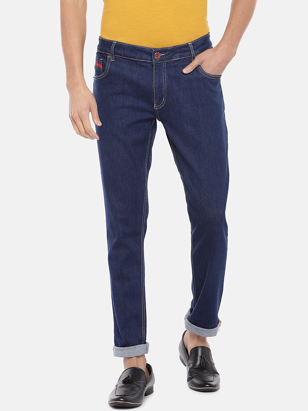 

Globus Men Blue Slim Fit Mid-Rise Clean Look Jeans