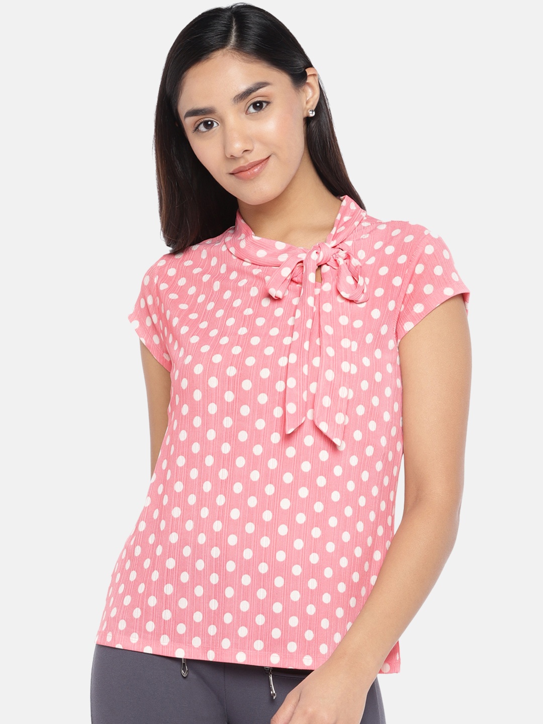 

Globus Women Pink Printed Top