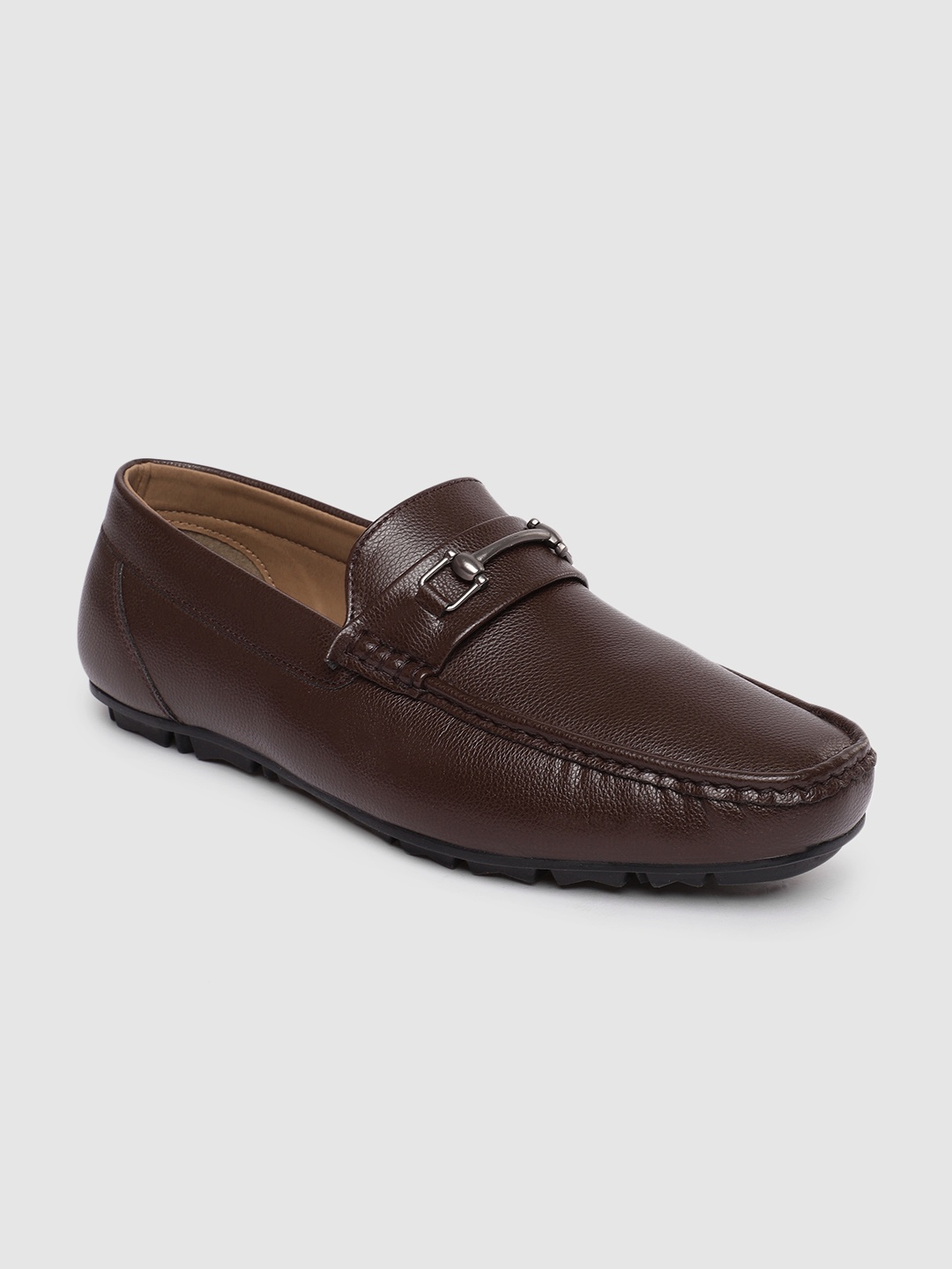 

Park Avenue Men Brown Semi-Formal Loafers